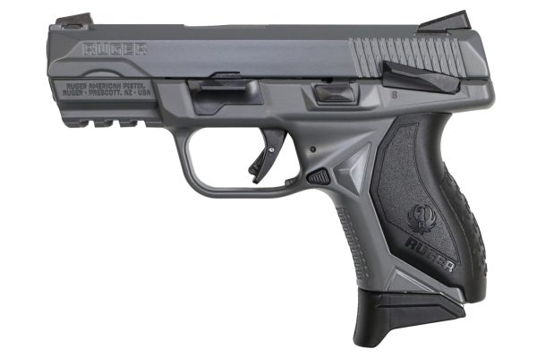 American Pistol Compact 9mm Luger with Manual Safety and Gray Finish