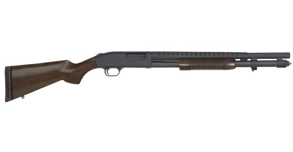 590 Retrograde 12 Gauge Pump Shotgun with Walnut Stock and Heatshield