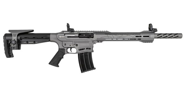 Boss-25 12 Gauge AR-Style Semi-Automatic Shotgun w/ Tactical Gray Cerakote Finis