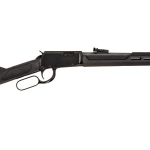 Rio Bravo 22LR Lever-Action Rimfire Rifle with Black Synthetic Stock