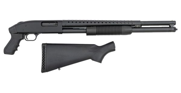 500 Persuader 12 Gauge Pistol Grip Shotgun with Additional Black Synthetic Stock