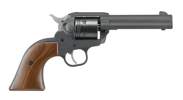 Wrangler 22 LR Single-Action Revolver with Hardwood Grips and Desantis Holster