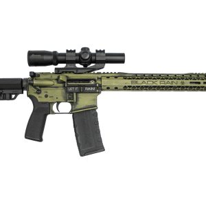 Spec15 Series AR15 5.56mm Semi-Automatic Rifle with Bazooka Green Cerakote Finis