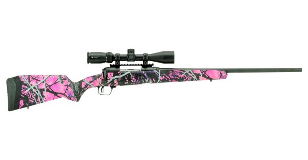 110 Apex Hunter 6.5 Creedmoor Bolt Action Rifle with Muddy Girl Camo Stock