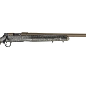 Mesa Long Range 7mm Rem Mag Bolt-Action Rifle with Green, Black and Tan Stock and Bronze Cerakote Barrel
