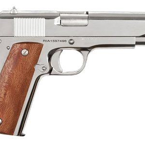 1911 GI Standard FS 38 Super Full Size Pistol with High Polish Nickel Finish