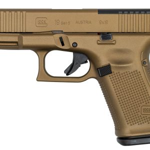 19 Gen5 MOS 9mm Pistol with Cerakote Burnt Bronze Finish