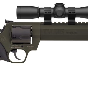 Raging Hunter 44 Magnum OD Green Revolver with Leupold FX-II 4x28 Handgun Scope
