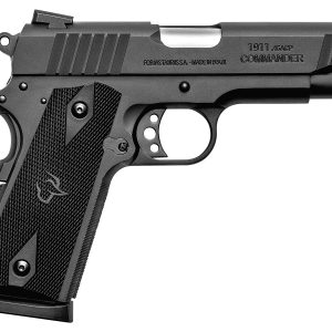 1911 Commander 45 ACP Semi-Auto Pistol with Matte Black Finish