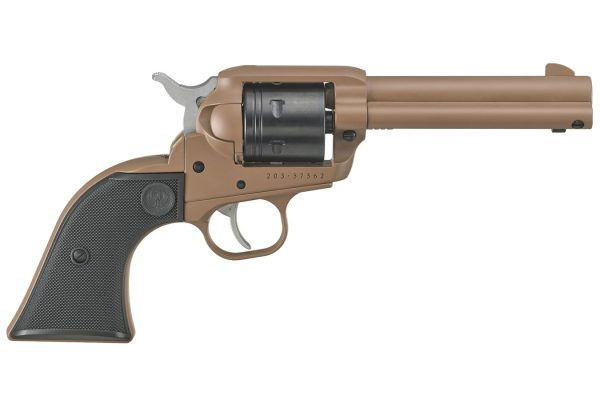 Wrangler 22LR Dark Earth-Black Cerakote Single-Action Revolver