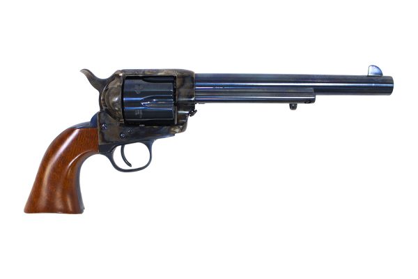 1873 Cattleman Cavalry 45 Colt Revolver with Charcoal Blue Finish and 7.5 Inch Barrel