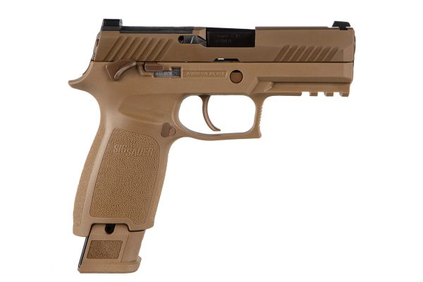 P320 M18 Commemorative Edition 9mm Carry Size Flat Dark Earth (FDE) Striker-Fired Pistol