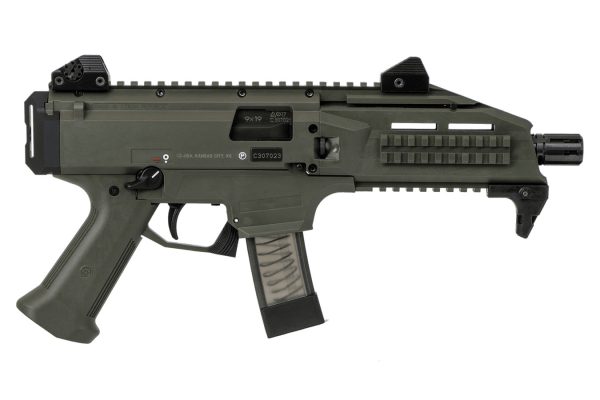 Scorpion EVO 3 S1 9mm OD Green Pistol (10 Round Model)