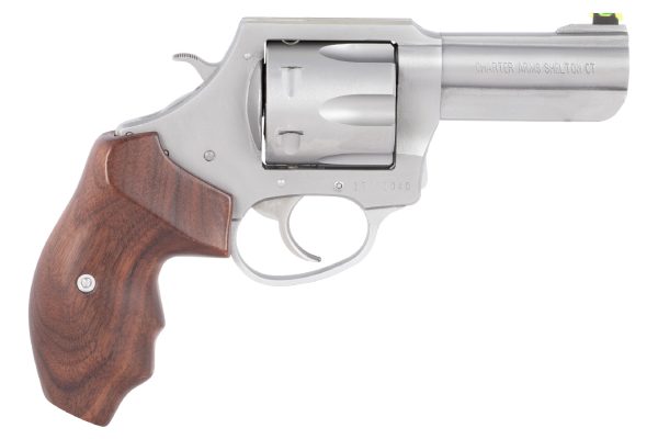 Professional V .357 Magnum Double-Action Revolver with Wood Grips