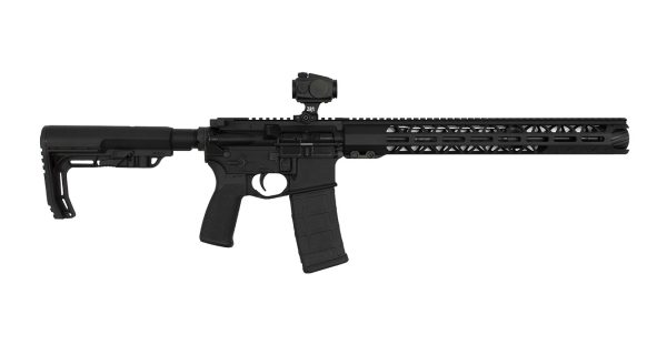 Range Ready 5.56 AR15 Rifle with 1x Red Dot