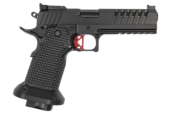 DS9 Hybrid 9mm Competition Ready Pistol with Red Trigger