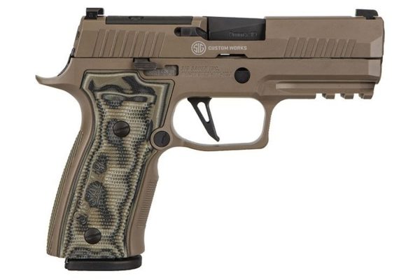 P320 AXG Scorpion 9mm Optics Ready Striker-Fired Pistol (10-Round Model)