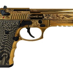 Regard MC Deluxe 9mm Gold Plated Pistol - Firearms - Texas Gun Store