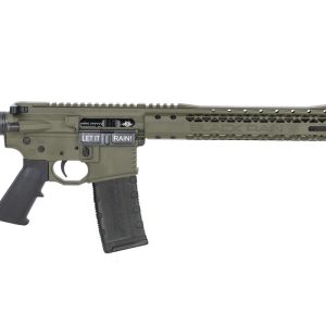 5.56mm Billet AR-15 Rifle with OD Green Finish