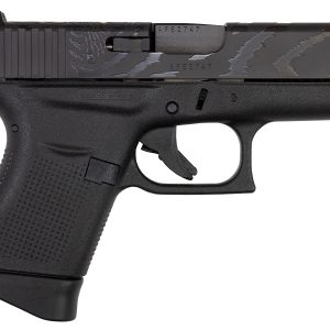 43 9mm Single Stack Pistol with Tiger Engraved Slide