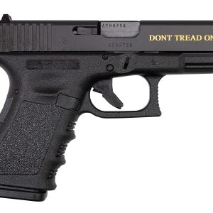 19 Gen3 9mm with Gadsen Flag and Don't Tread on Me Gold Engraving