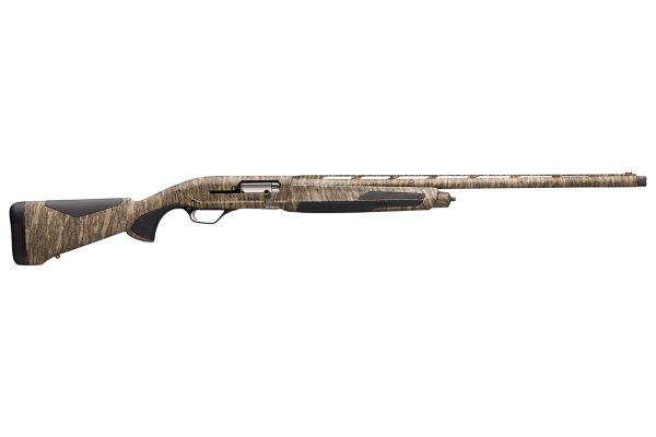 Maxus II 12 Gauge Semi-Automatic Shotgun with Mossy Oak Bottomland Camo Finish and 28 Inch Barrel