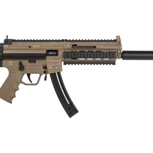 GSG-16 22LR Rimfire Carbine with Flat Dark Earth Finish and Faux Suppressor