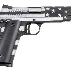 1911 45ACP Pistol with Battleworn Gray Flag