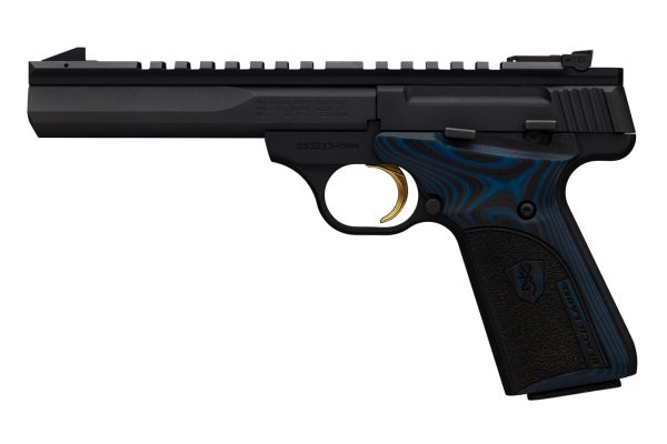 Buck Mark Black Label Contour 22LR Rimfire Pistol with Black G-10 Grips
