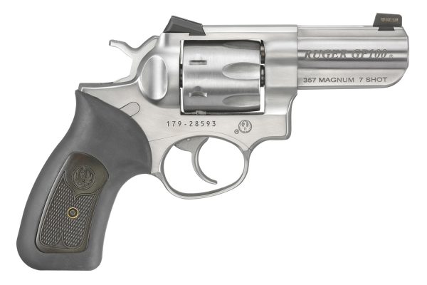 GP100 .357 Magnum Double Action Revolver with 3 Inch Barrel and 7-Round Capacity
