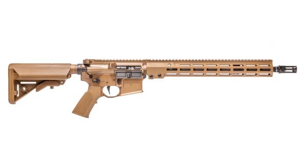 Super Duty 5.56mm AR-15 Rifle with 16 Inch Barrel and Desert Dirt Finish