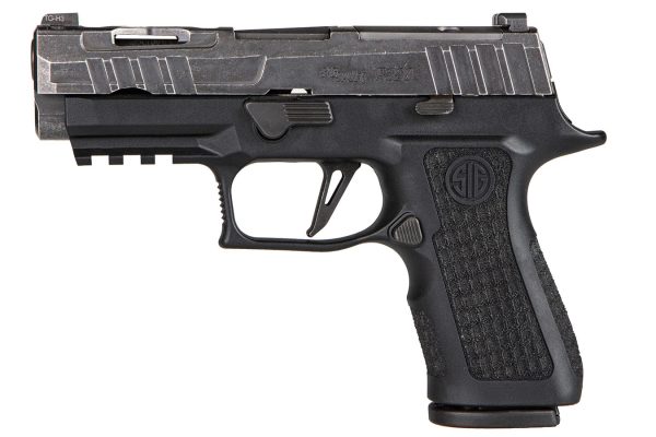 P320 XCompact Spectre 9mm Custom Works Pistol with XRAY3 Day/Night Sights