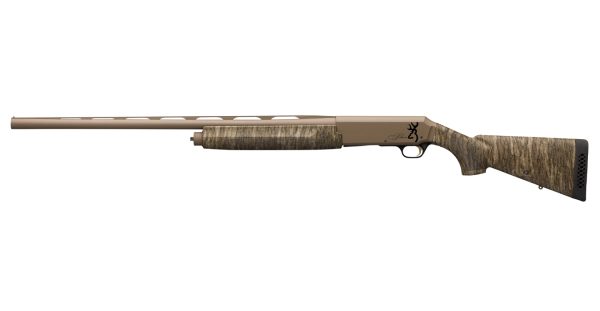 Silver Field 12 Gauge Semi-Auto Shotgun with Mossy Oak Bottomland Stock and FDE Cerakote Finish