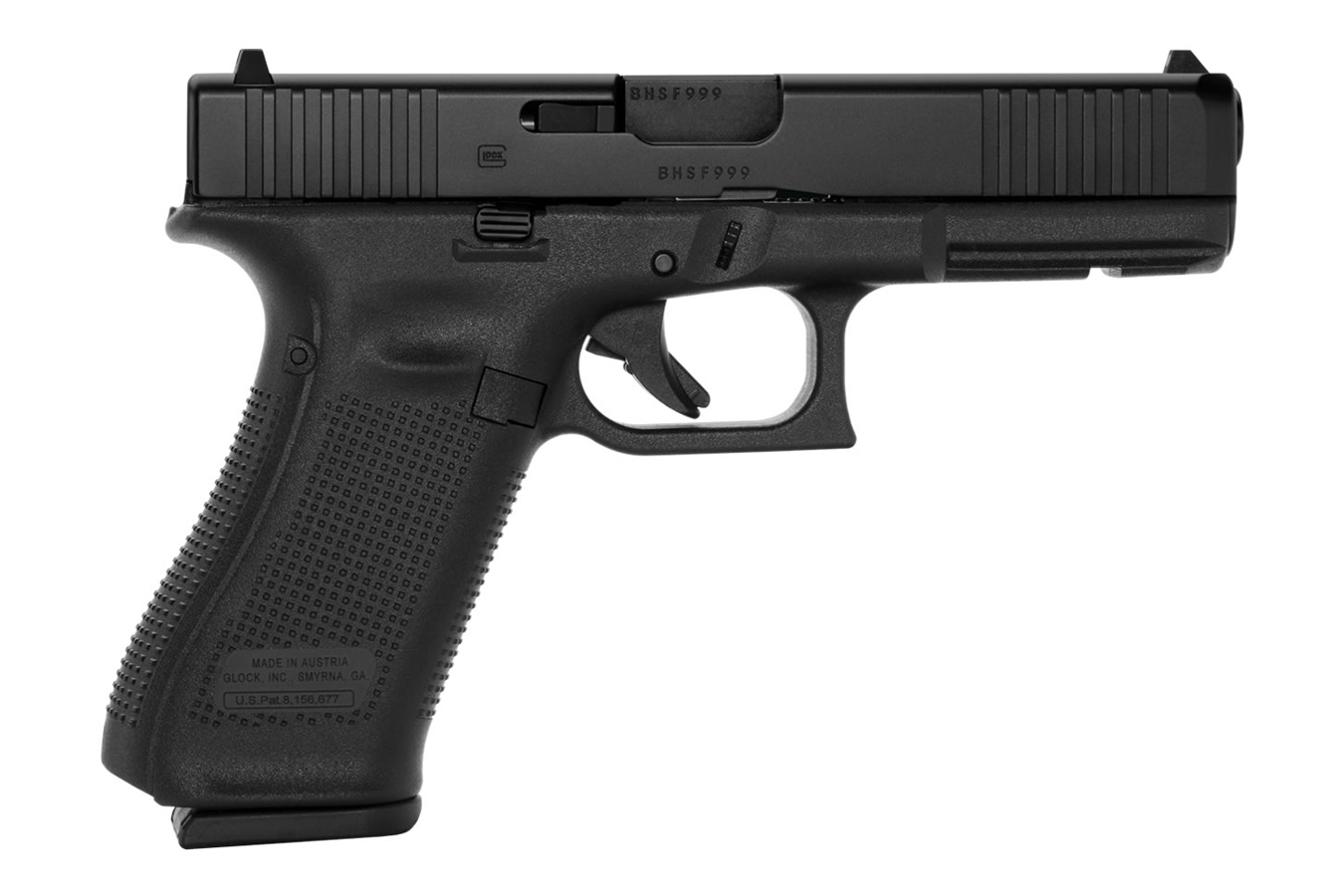 17 Gen5 9mm Semi-Auto Pistol with Front Serrations