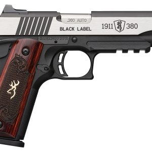 1911-380 Black Label Medallion Pro 380 ACP Pistol with Rosewood Colored Laminate - 1911 Pistols - Texas Gun Store