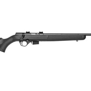 817 17 HMR Bolt Action Rifle with Blued Barrel and Black Synthetic Stock