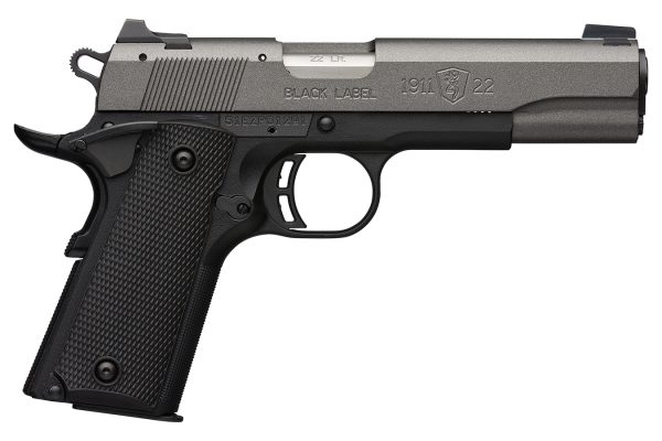 1911-22 Black Label 22LR Rimfire Pistol with Tungsten Cerakote Finish