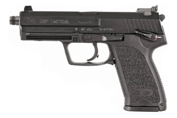 USP Tactical V1 9mm Pistol with Threaded Barrel