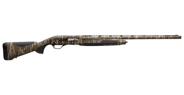 Maxus II 12 Gauge Semi-Auto Shotgun with 26 Inch Barrel and Mossy Oak Original Bottomland Camo Finish