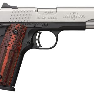 1911-380 Black Label Pro .380 ACP Semi-Auto Pistol with Distressed Flag Grips