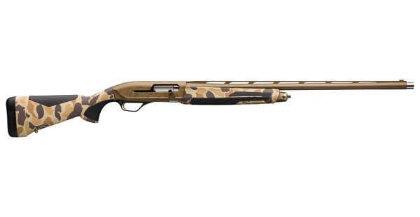Maxus II Wicked Wing 12 Gauge Semi-Auto Shotgun with 26 Inch Barrel and Vintage Tan Camo Stock