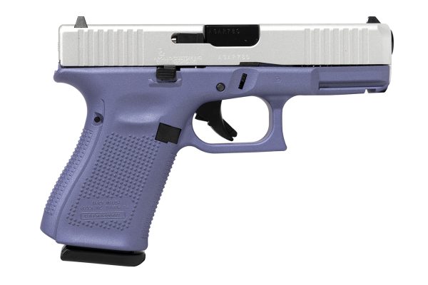 19 Gen5 9mm Striker-Fired Pistol with Crushed Orchid Cerakote Frame and Satin Cerakote Slide