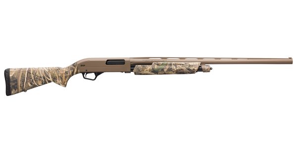 SXP Hybrid Hunter 12 Gauge Pump Shotgun with FDE Permacote Finish and Realtree Max-5 Camo Stock