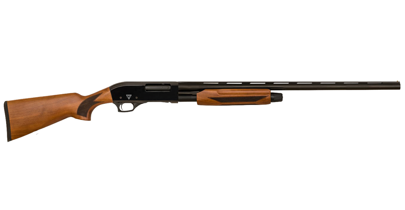 Puma 12 Gauge Pump-Action Shotgun with 28 Inch Barrel and Turkish Walnut Stock
