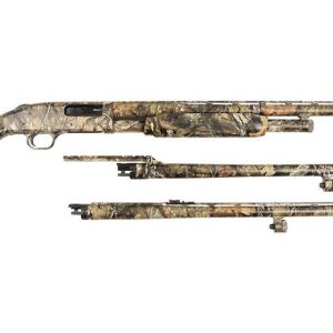 M500A 12 Gauge Pump-Action Shotgun Combo with 3 Barrels and Mossy Oak Camo Finish