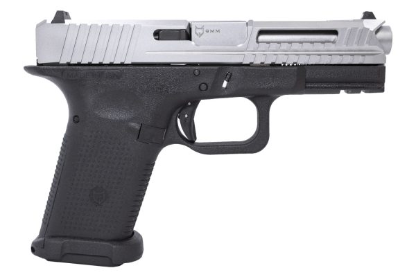LTD19 V2 9mm Compact Pistol with Black Frame and Silver Slide