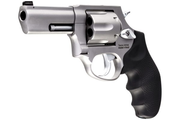 38 Spl +P Matte Stainless 3.00 in. Hogue Rubber - Image 2