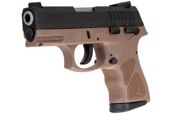 Matte Black / Brown 9mm Luger Compact 17 Rds. - Image 2