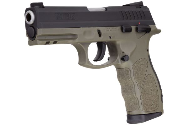Matte Black / OD Green 9mm Luger Full Size 17 Rds. - Image 3