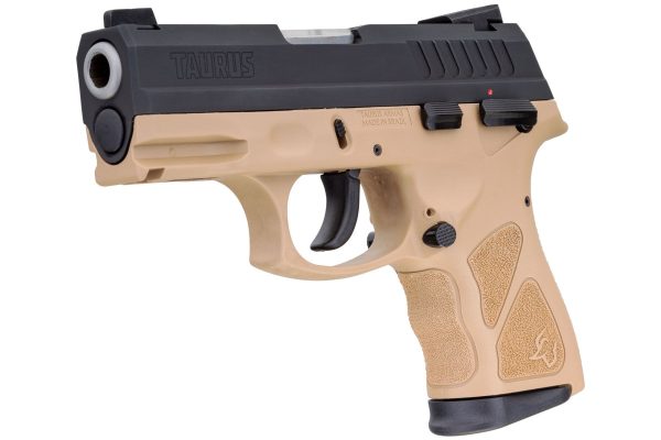 Matte Black / Tan 9mm Luger Compact 17 Rds. - Image 2